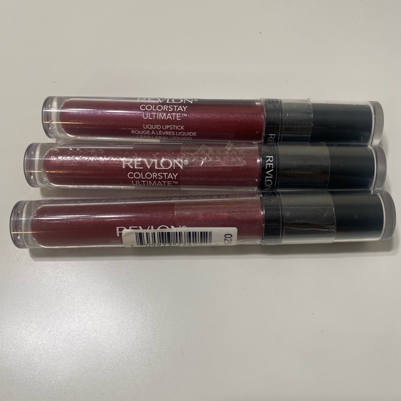 Revlon ColorStay Ultimate Liquid Lipstick Trio - Rich Burgundy - Picture 1 of 4